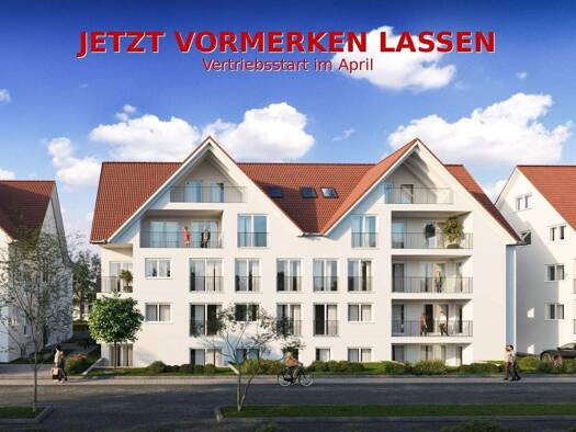 Wohnung zum Kauf - Erstbezug provisionsfrei 226.000 € 2 Zimmer 43,4 m² EG Endingen Endingen am Kaiserstuhl 79346