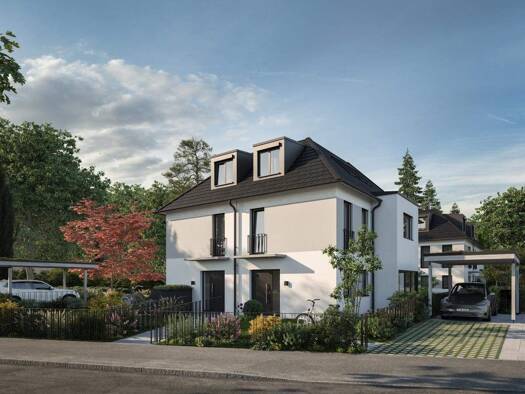 Doppelhaushälfte zum Kauf - Erstbezug provisionsfrei 1.350.000 € 5 Zimmer 156 m² 248 m² Grundstück Riemerling 85521