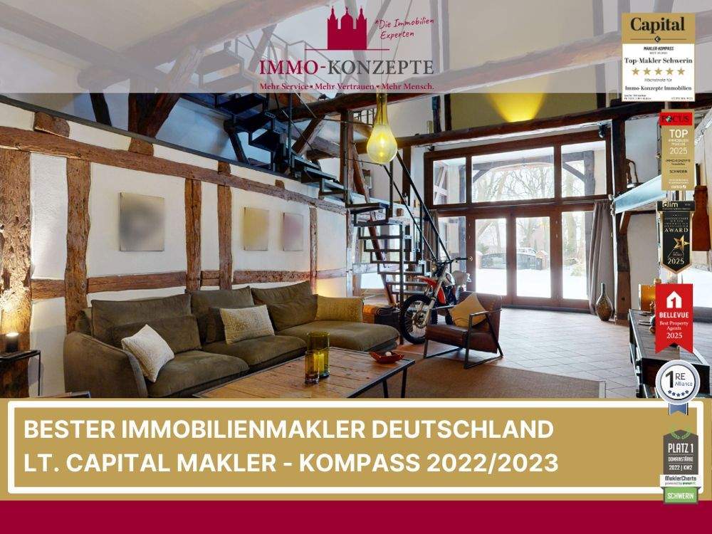 Immobilie in Plate - Traum-Anwesen - Historisches Reetdach-Hallenhaus-Ensemble trifft stilvolle Moderne - Bild 0