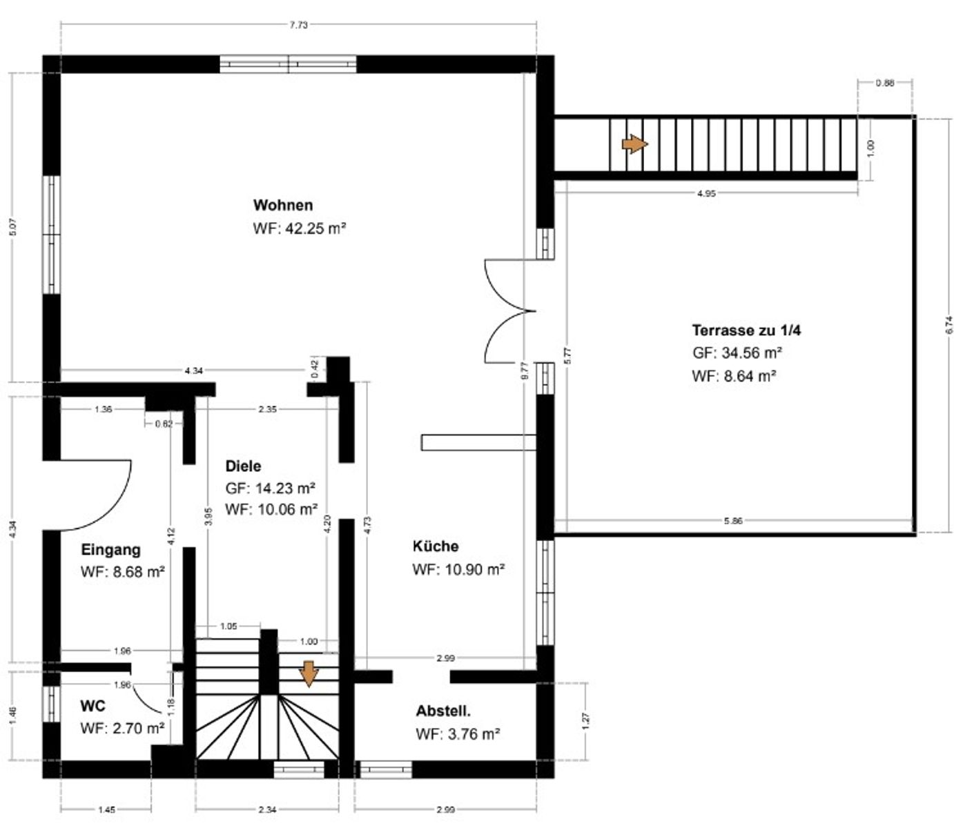 Einfamilienhaus zum Kauf 745.000 € 6 Zimmer 203,1 m²<br/>Wohnfläche 442,1 m²<br/>Grundstück Pfettrach Altdorf 84032