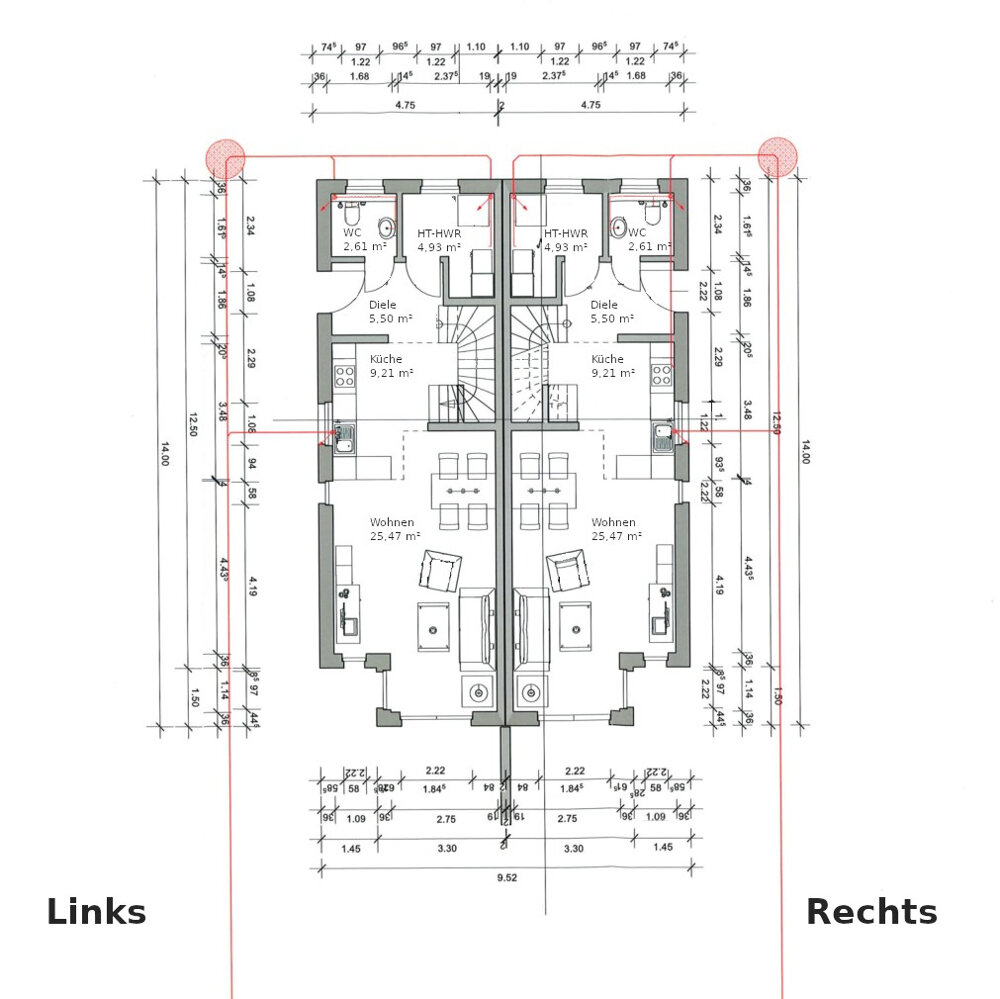 Doppelhaushälfte zum Kauf 319.000 € 4 Zimmer 105 m²<br/>Wohnfläche 276 m²<br/>Grundstück Winsen Winsen (Aller) 29308