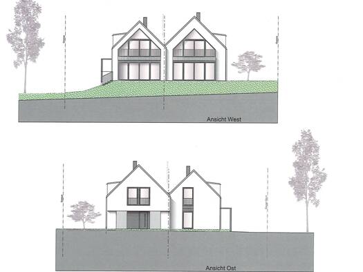 Doppelhaushälfte zum Kauf - Erstbezug 829.000 € 5 Zimmer 135 m² 475 m² Grundstück Weiler Moos 78345