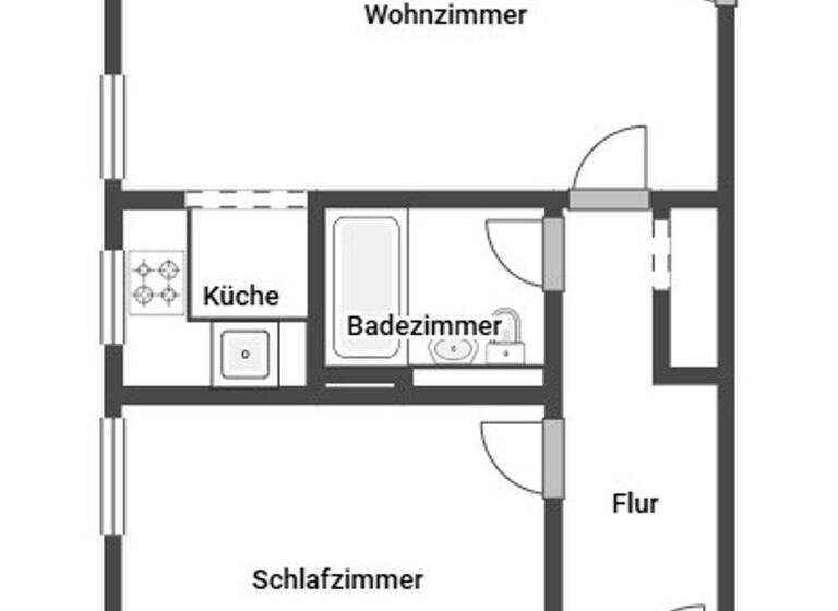 Wohnung zum Kauf 130.000 € 2 Zimmer 45,1 m² EG Friedrichshagen Berlin 12587