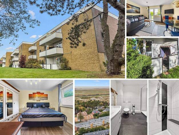 Terrassenwohnung zum Kauf 348.000 € 2 Zimmer 58,6 m² frei ab 01.05.2026 Sandkamp 4 (Whg 12) Sankt Peter Ording 25826