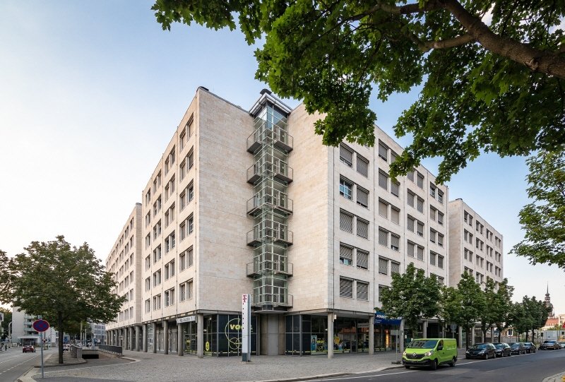 Büro-/Praxisfläche zur Miete 14 € 301 m²<br/>Bürofläche ab 50 m²<br/>Teilbarkeit Wilsdruffer Vorstadt (Ermischstr.) Dresden 01067