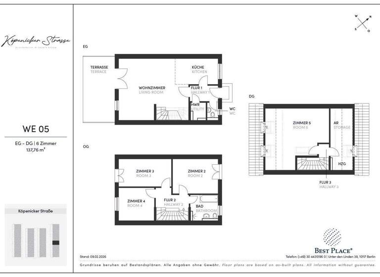 Reihenmittelhaus zum Kauf provisionsfrei 660.000 € 6 Zimmer 137,7 m² 151,1 m² Grundstück Köpenickerstraße 147d Rudow Berlin 12355
