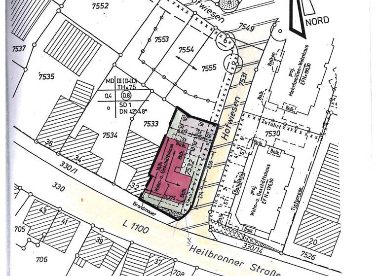 Gewerbeobjekt zum Kauf als Kapitalanlage geeignet 505 m² Flein 74223