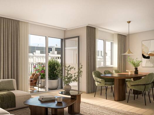 Wohnung zum Kauf - Erstbezug 686.900 € 4 Zimmer 102,8 m² 2. Geschoss Am Spitz 5 Wien 1210