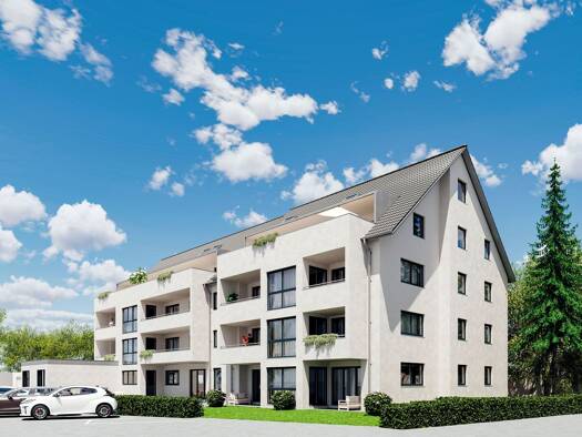 Wohnung zum Kauf - Erstbezug provisionsfrei 421.659 € 2 Zimmer 61,1 m² 4 Geschosse frei ab 01.12.2028 Ailingen Friedrichshafen 88048