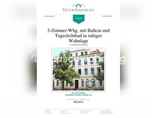 Wohnung zur Miete Tauschwohnung 600 € 3 Zimmer 74,5 m² Burghausen-Rückmarsdorf Alt-West 04178