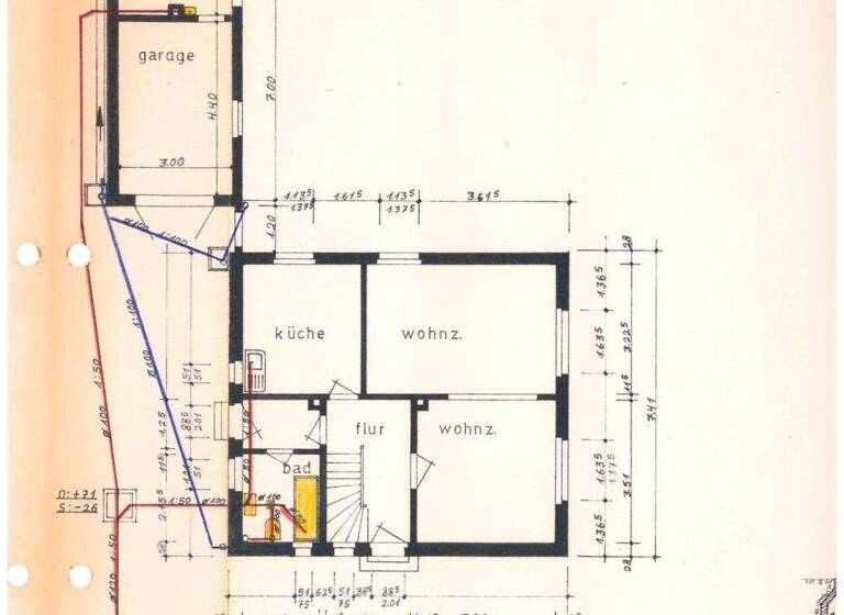 Einfamilienhaus zum Kauf 149.500 € 3 Zimmer 82 m² 860 m² Grundstück frei ab sofort Kirchhammelwarden Brake 26919