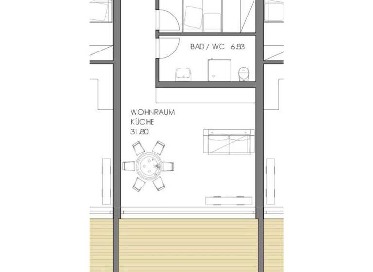 Terrassenwohnung zum Kauf provisionsfrei 449.000 € 2 Zimmer 50 m² 2. Geschoss Millstatt am See 9872