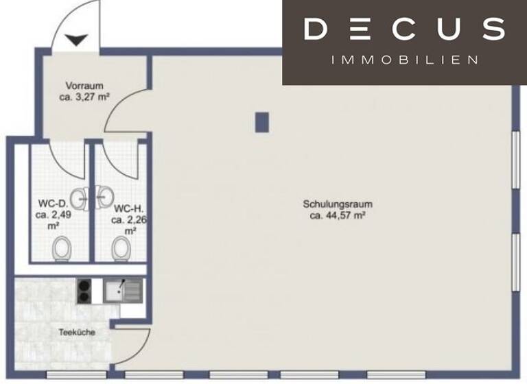 Büro zur Miete 8,50 € teilbar ab 56,2 m² Teufelhof St. Pölten 3100