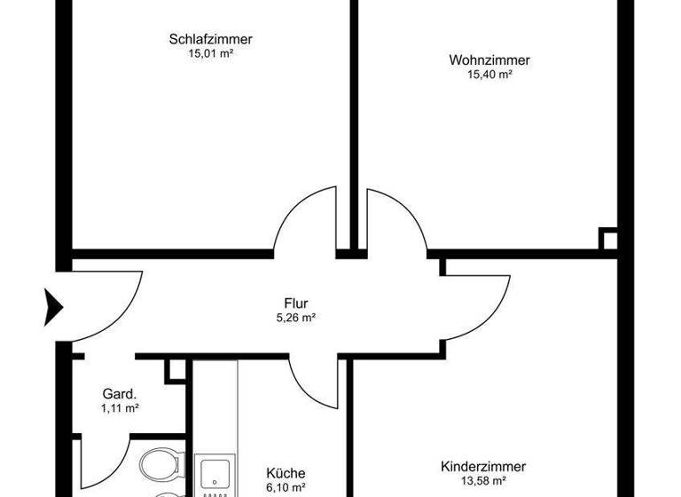 Wohnung zum Kauf 199.000 € 3 Zimmer 59,7 m² Wedel 22880