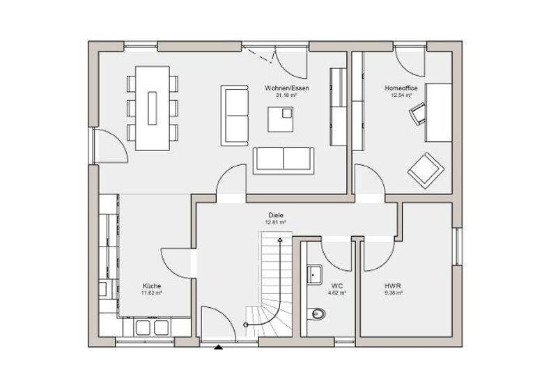 Einfamilienhaus zum Kauf provisionsfrei 456.400 € 5 Zimmer 152 m² 635 m² Grundstück Waxweiler 54649