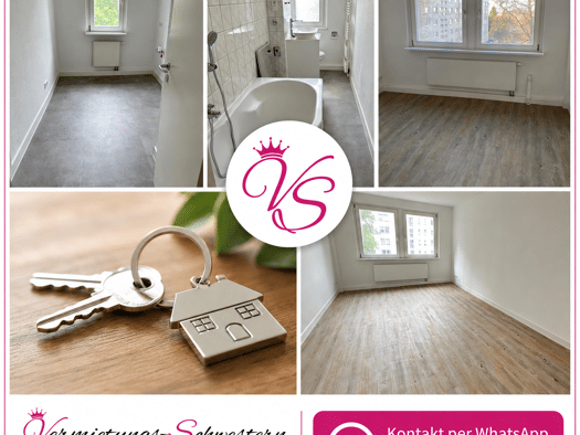 Wohnung zur Miete 255 € 2 Zimmer 47,1 m² 3. Geschoss Geibelstraße 105 Gablenz Chemnitz 09127
