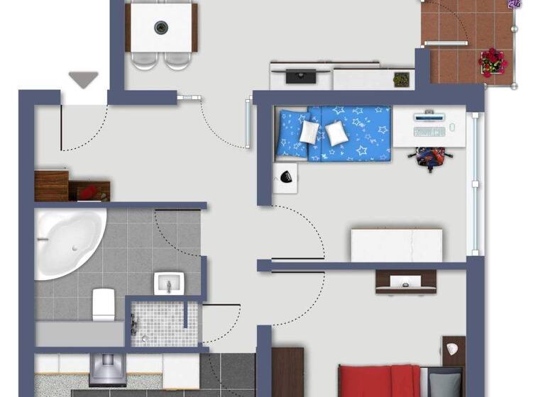 Wohnung zum Kauf 135.000 € 3,5 Zimmer 72 m² Castrop Castrop-Rauxel 44575