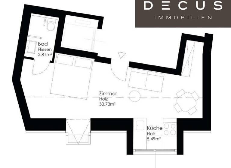 Studio zum Kauf 196.364 € 1 Zimmer 39 m² 3. Geschoss Wien 1220