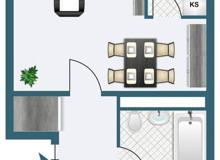 Wohnung zum Kauf 119.000 € 2,5 Zimmer 55 m² Weitmar Bochum 44795