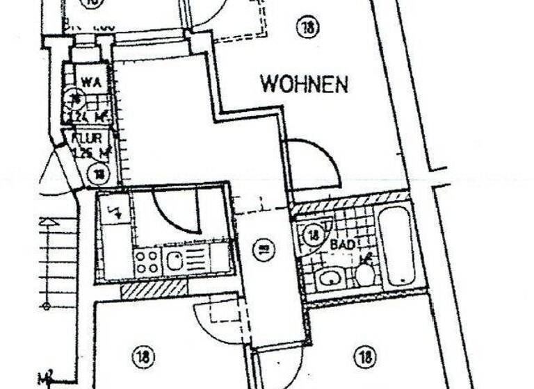 Wohnung zum Kauf 78.500 € 3 Zimmer 67,3 m² EG Ebersdorf Chemnitz 09131