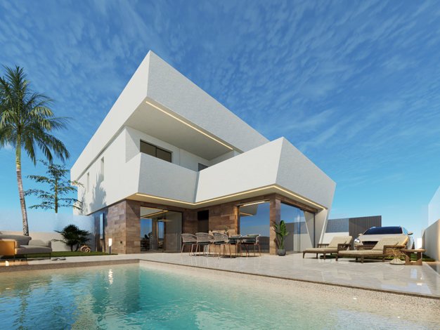 Villa zum Kauf provisionsfrei 499.950 € 4 Zimmer 125 m² 250 m² Grundstück San Pedro del Pinatar 30740