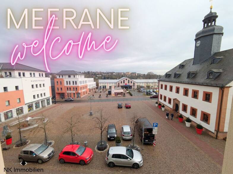 Wohnung zur Miete 400 € 3 Zimmer 85 m² 2. Geschoss Marienstr. 30 Meerane Meerane 08393