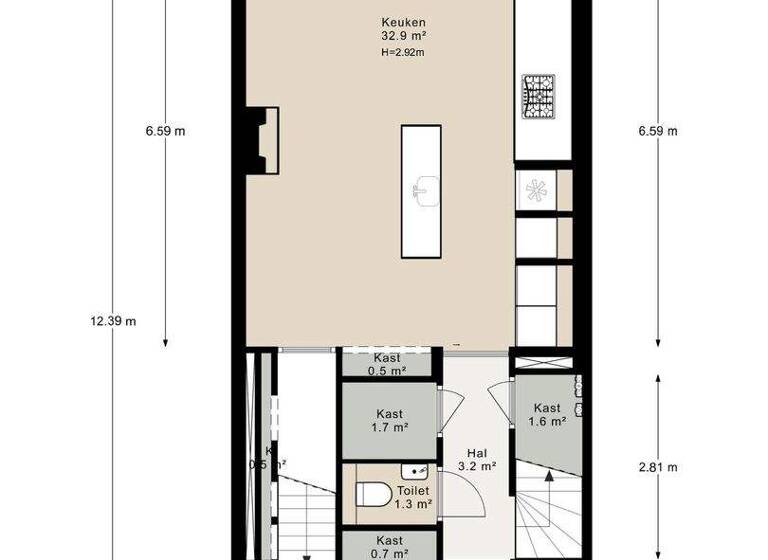 Haus zum Kauf 4.250.000 € 7 Zimmer 291 m² 115 m² Grundstück van breestraat 45 amsterdam 1071 ZG