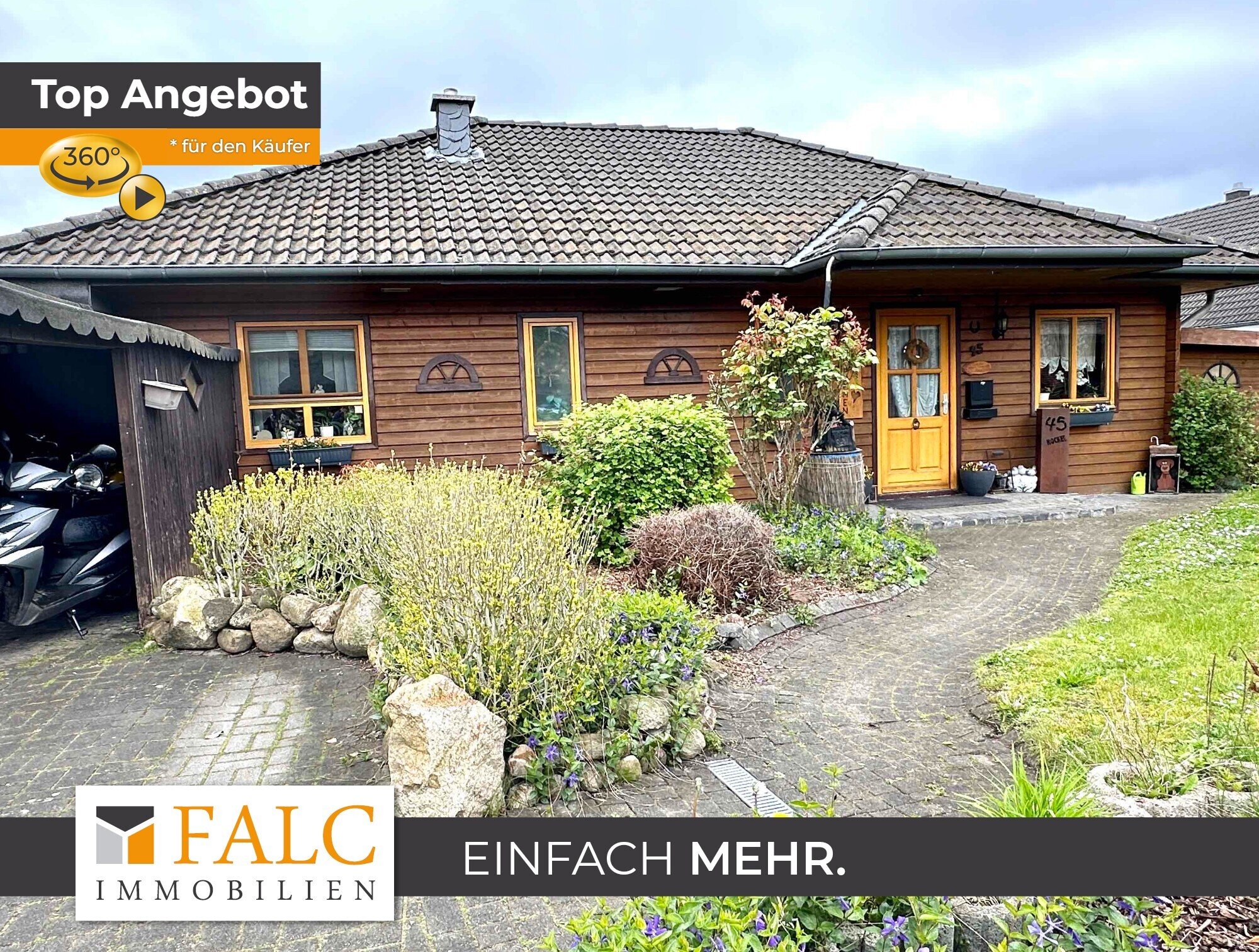 Bungalow zum Kauf 259.000 € 3 Zimmer 86 m²<br/>Wohnfläche 640 m²<br/>Grundstück ab sofort<br/>Verfügbarkeit Harsefeld Harsefeld 21698