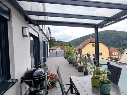 Wohnung zur Miete 1.000 € 3 Zimmer 92,4 m² 2. Geschoss frei ab 01.10.2025 Lohr 97816