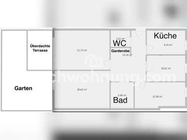 Wohnung zur Miete Tauschwohnung 1.270 € 4 Zimmer 102 m² EG Marienburg Köln 50968