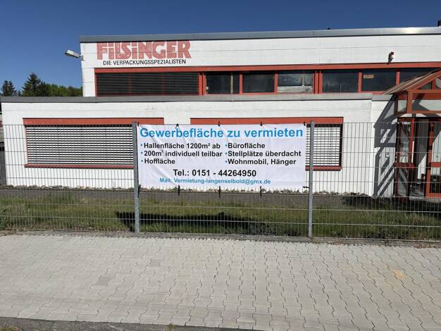 Lagerhalle zur Miete provisionsfrei 1.400 m² Lagerfläche Birkenweiher Straße 17 Langenselbold 63505