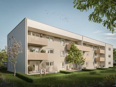 Wohnung zur Miete - Erstbezug 575 € 3 Zimmer 82,6 m² Pfarrhofstraße 7 Burgkirchen 5274