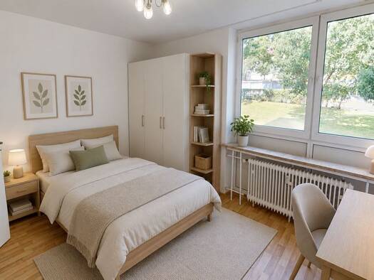 Wohnung zum Kauf 72.000 € 1 Zimmer 24,7 m² Roter Hügel Bayreuth 95445