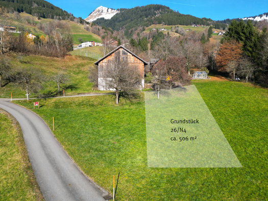 Grundstück zum Kauf 139.150 € 506 m² Grundstück Lehenweg Sankt Gerold 6722