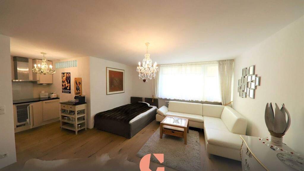 Studio zur Miete 1.200 € 1 Zimmer 32 m² 2. Geschoss frei ab sofort Schwabing-West München 80796