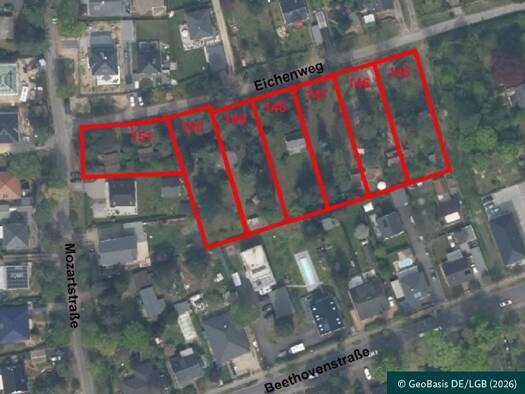 Grundstück zum Kauf 2.100.000 € 6.719 m² Grundstück Eichenweg 21 Mahlow Blankenfelde-Mahlow 15831