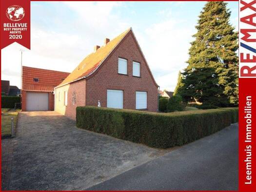 Einfamilienhaus zur Miete 900 € 4 Zimmer 103 m² 1.206 m² Grundstück Diele Weener / Diele 26826