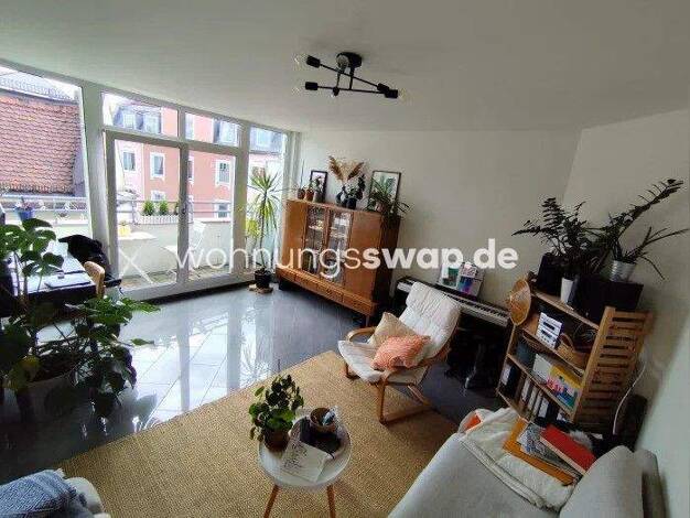 Studio zur Miete Tauschwohnung 1.395 € 2 Zimmer 56 m² 4. Geschoss Schwabing-Freimann München 80802