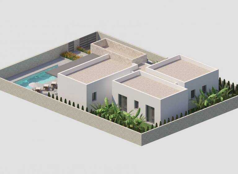 Doppelhaushälfte zum Kauf provisionsfrei 708.000 € 3 Zimmer 178 m² 535 m² Grundstück Benijofar