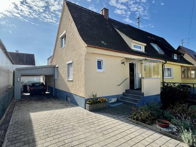 Doppelhaushälfte zum Kauf 450.000 € 4 Zimmer 123 m² 370 m² Grundstück Schwabmünchen Schwabmünchen 86830