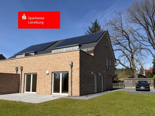 Doppelhaushälfte zum Kauf - Erstbezug provisionsfrei 559.000 € 5 Zimmer 161 m² 393 m² Grundstück frei ab sofort Ohweg 3d Toppenstedt 21442