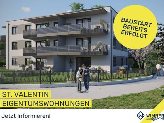 Wohnung zum Kauf - Erstbezug 428.700 € 3 Zimmer 82 m² Brunhildstraße 9 St. Valentin 4300