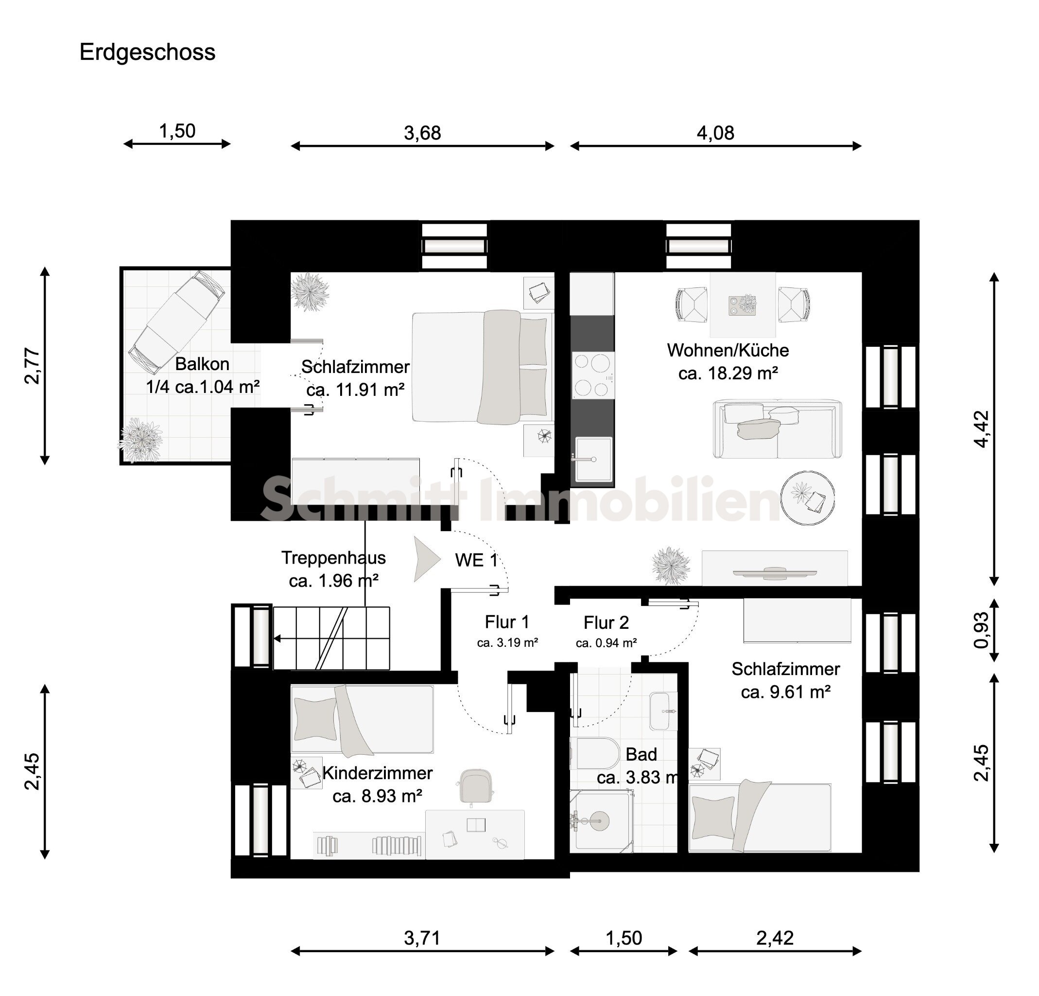 Mehrfamilienhaus zum Kauf als Kapitalanlage geeignet 1.550.000 € 16 Zimmer 315 m²<br/>Wohnfläche 445 m²<br/>Grundstück Wahlbezirk 08 Bad Homburg vor der Höhe 61350