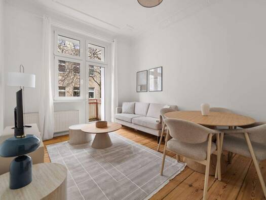 Wohnung zur Miete 1.197 € 2 Zimmer 48 m² 1. Geschoss Rubensstraße 104 Schöneberg Berlin 12157