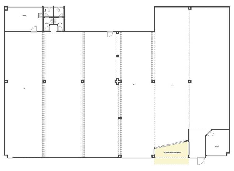 Verkaufsfläche zur Miete 4.000 € 700 m² Verkaufsfläche Wilferdinger Höhe Pforzheim 75179