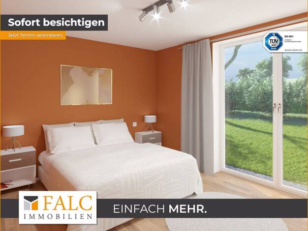 Wohnung zum Kauf - Erstbezug provisionsfrei 359.800 € 2 Zimmer 64,3 m² Aindling Aindling 86447