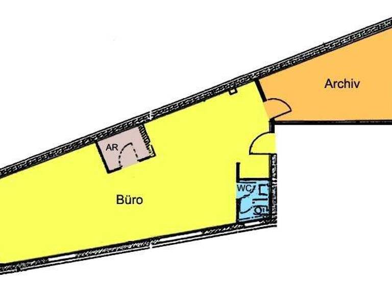 Bürofläche zur Miete provisionsfrei 940 € 2 Zimmer 94 m² Bürofläche teilbar ab 94 m² Bühlau/Weißer Hirsch Dresden 01324