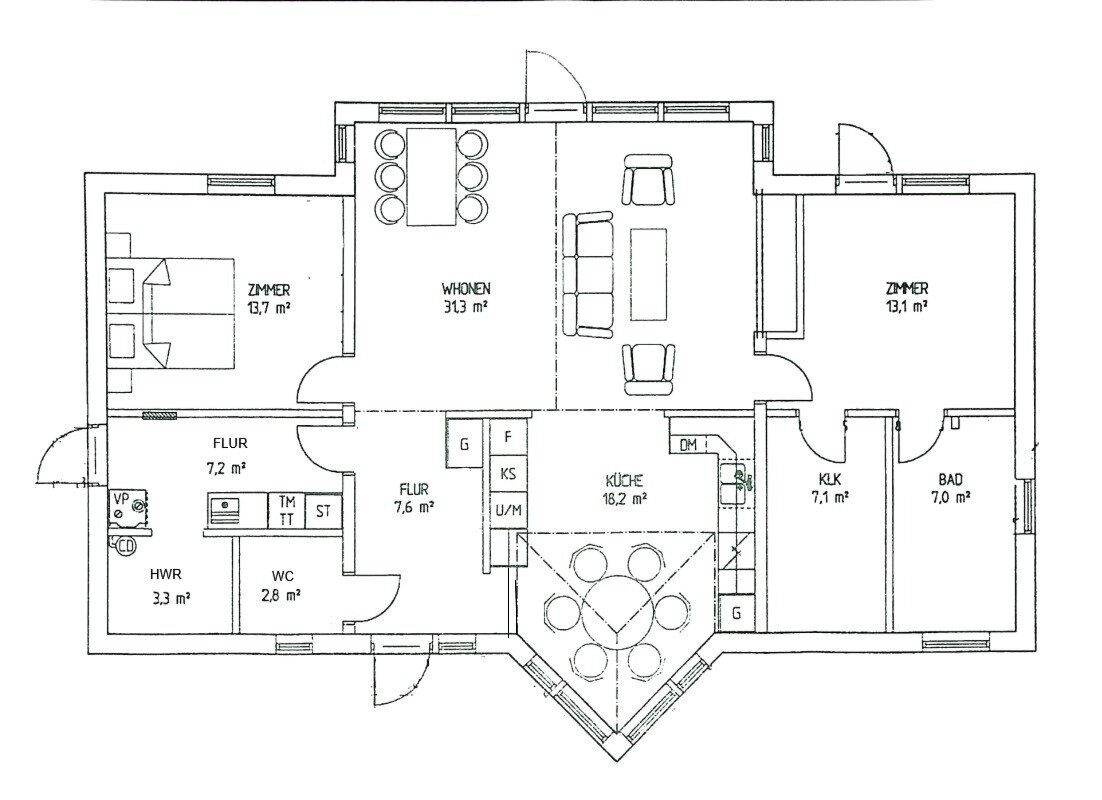 Einfamilienhaus zum Kauf 415.000 € 3 Zimmer 110 m²<br/>Wohnfläche 567 m²<br/>Grundstück Schwanewede Schwanewede 28790