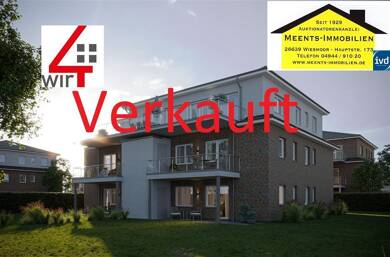 Wohnung zum Kauf - Neubau provisionsfrei 309.000 € 3 Zimmer 93,6 m² frei ab 01.07.2025 Wiesmoor Wiesmoor 26639