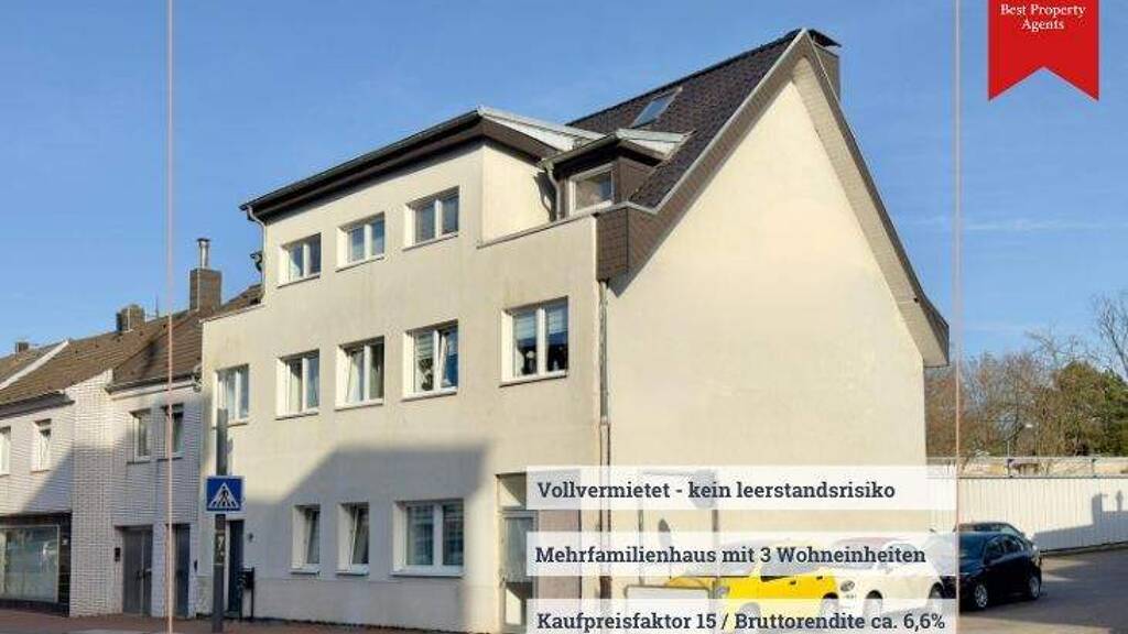 Mehrfamilienhaus zum Kauf als Kapitalanlage geeignet 399.000 € 272 m² 220 m² Grundstück Baesweiler 52499